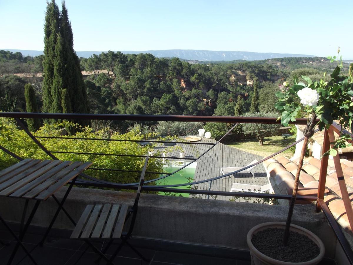 Terrasse Des Ocres Apartment Roussillon  Ngoại thất bức ảnh